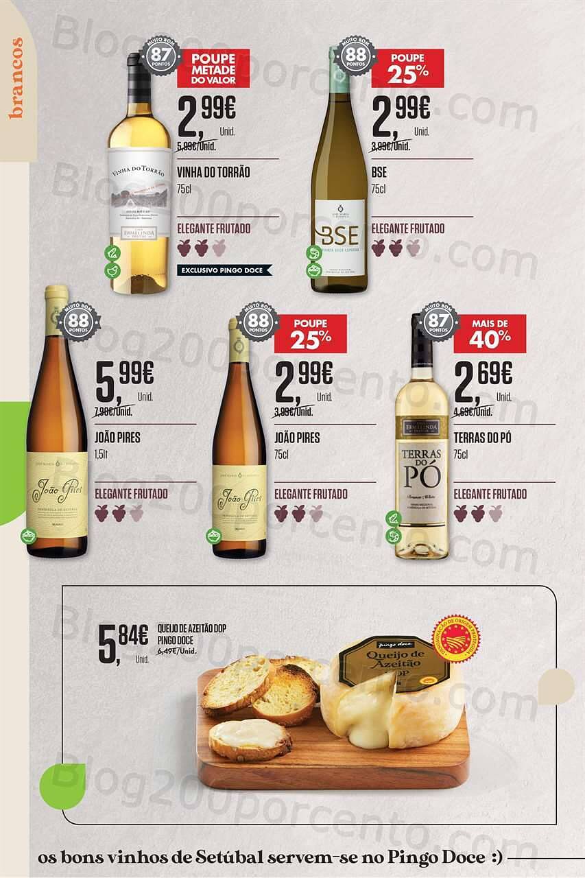 Antevisão Folheto PINGO DOCE Vinhos Promoções de 3 a 23 maio