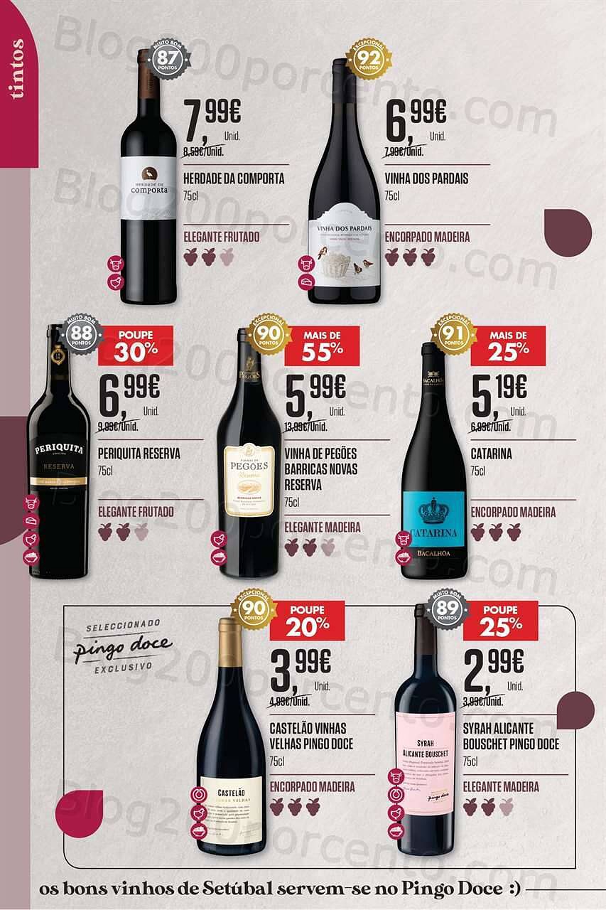 Antevisão Folheto PINGO DOCE Vinhos Promoções de 3 a 23 maio