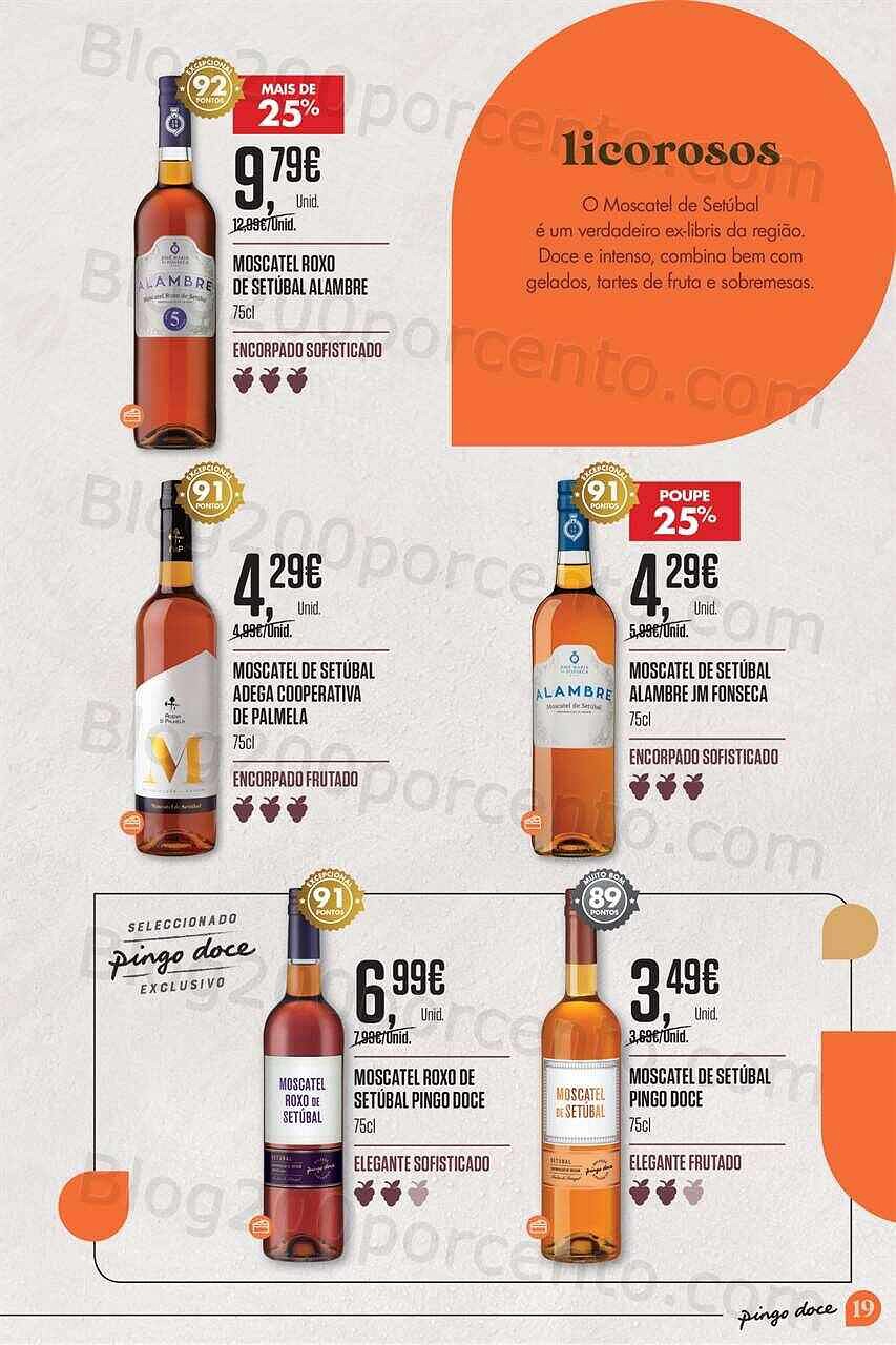 Antevisão Folheto PINGO DOCE Vinhos Promoções de 3 a 23 maio