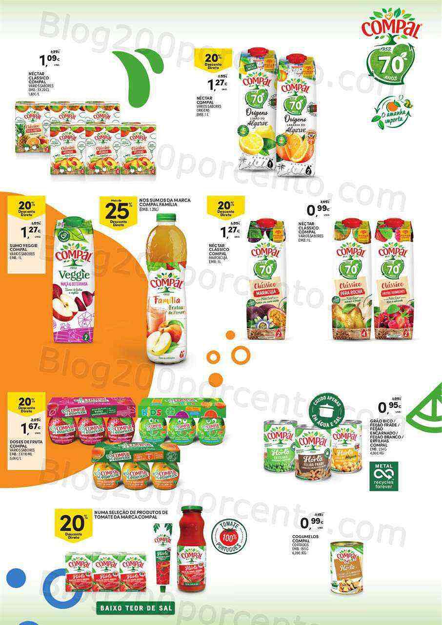 Antevisão Folheto CONTINENTE Bebidas Verão