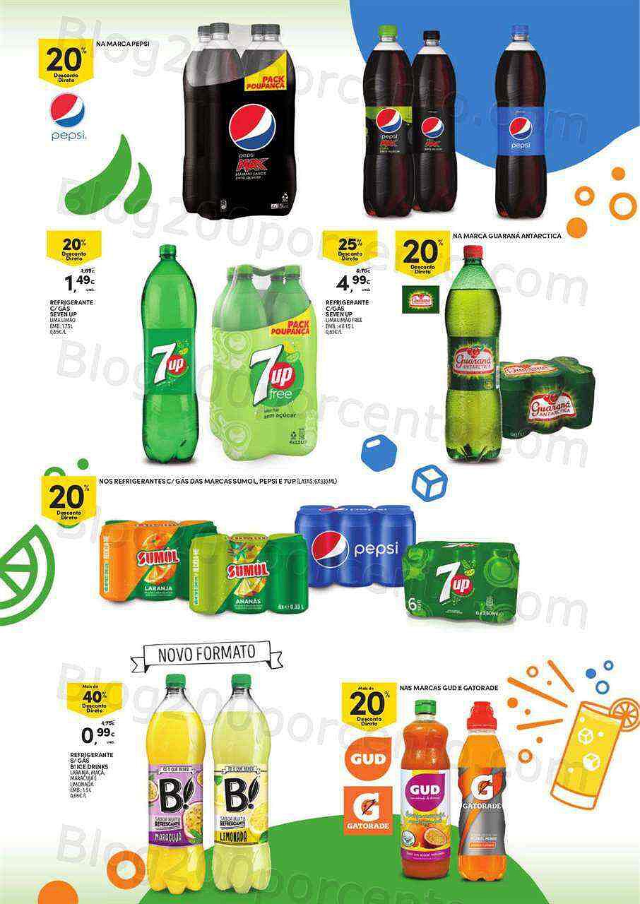 Antevisão Folheto CONTINENTE Bebidas Verão