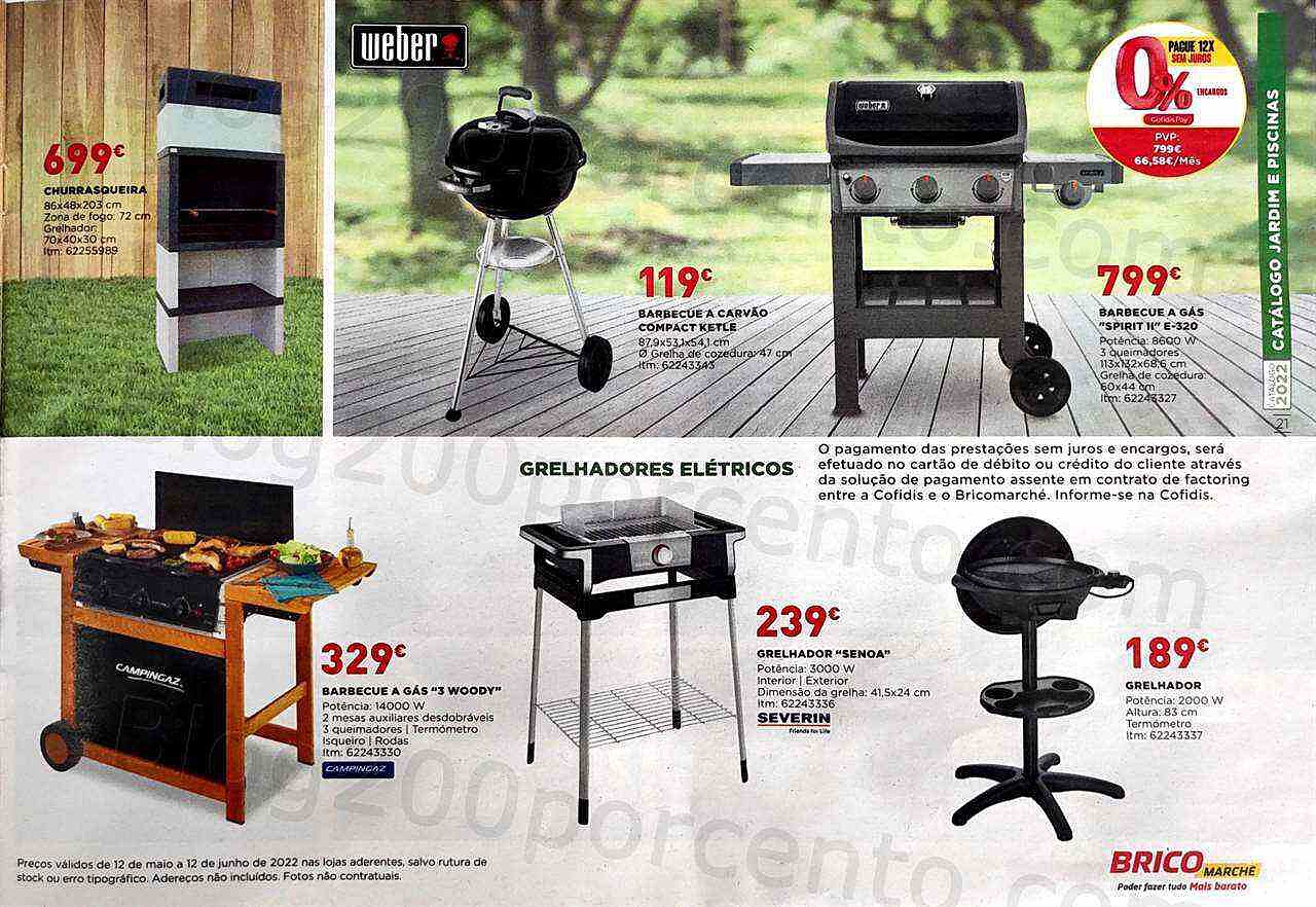 Antevisão Folheto BRICOMARCHÉ Jardim e Piscinas Promoções de 12 maio a 12 junho