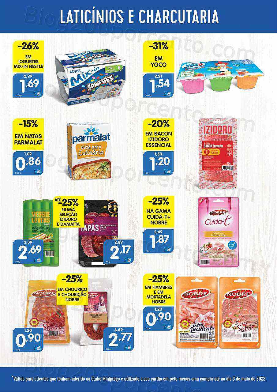 Antevisão Folheto MINIPREÇO Promoções de 5 a 11 maio