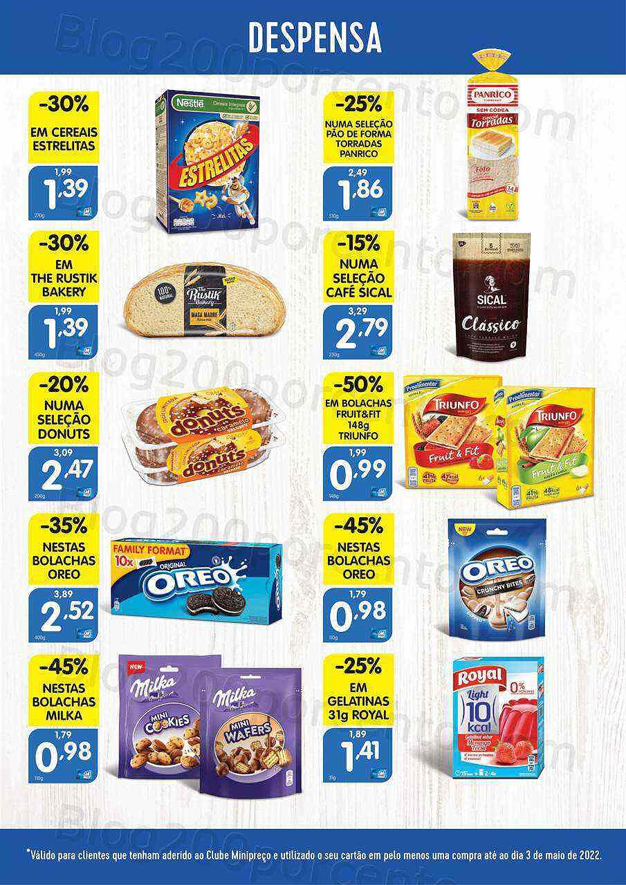 Antevisão Folheto MINIPREÇO Promoções de 5 a 11 maio