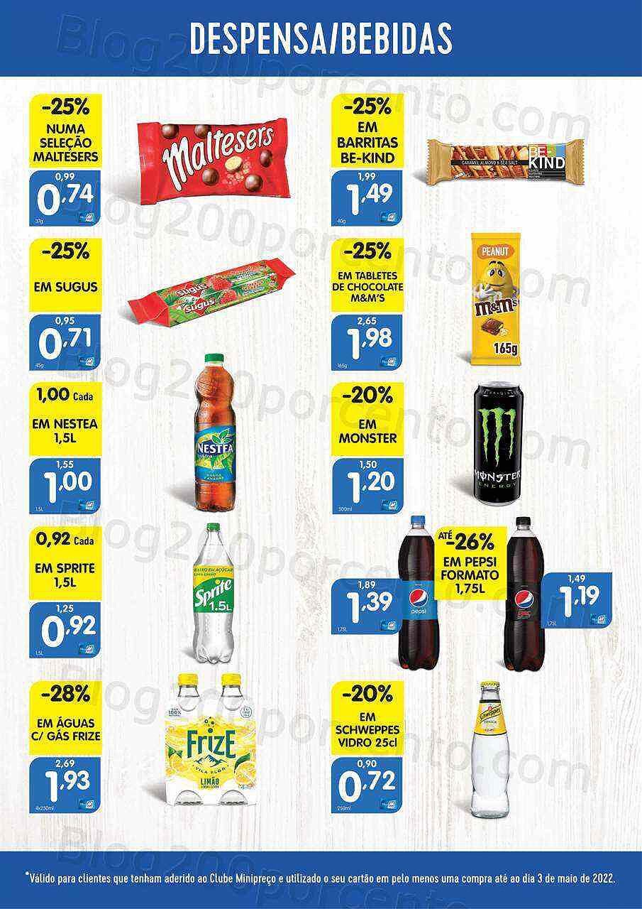 Antevisão Folheto MINIPREÇO Promoções de 5 a 11 maio