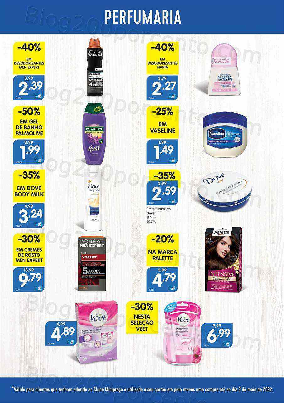 Antevisão Folheto MINIPREÇO Promoções de 5 a 11 maio