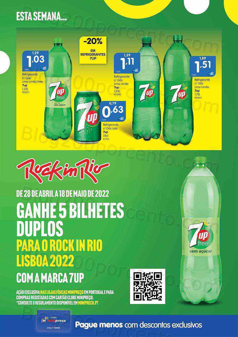 Antevisão Folheto MINIPREÇO Promoções de 5 a 11 maio