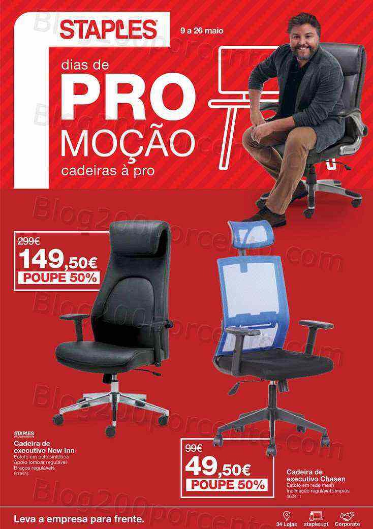 Antevisão Folheto STAPLES 9 a 26 maio