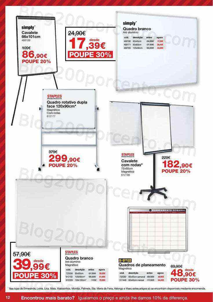 Antevisão Folheto STAPLES 9 a 26 maio