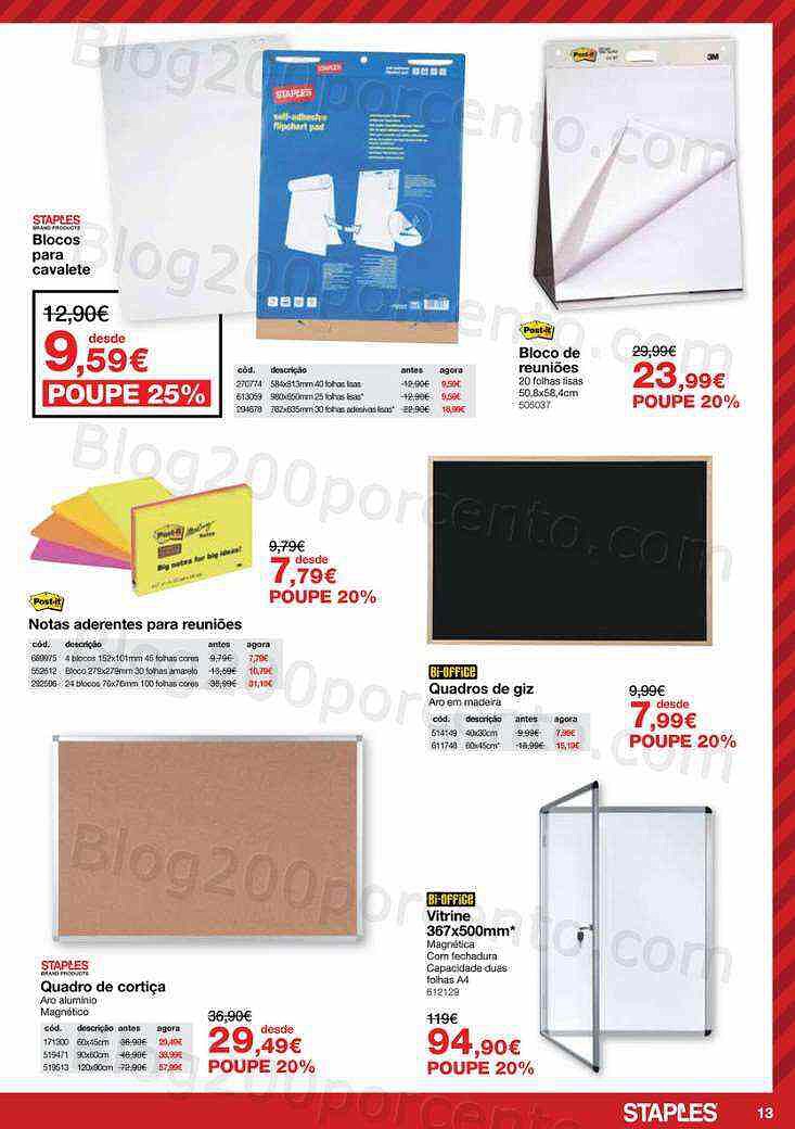 Antevisão Folheto STAPLES 9 a 26 maio