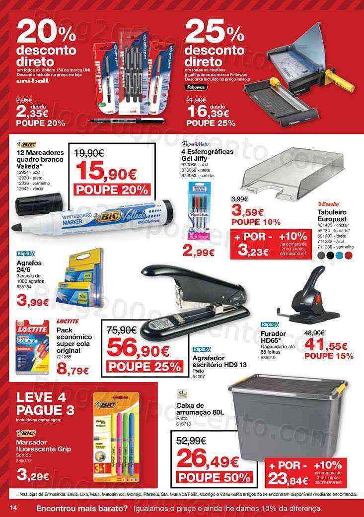 Antevisão Folheto STAPLES 9 a 26 maio