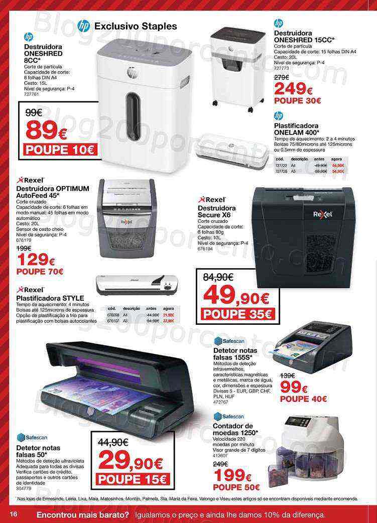 Antevisão Folheto STAPLES 9 a 26 maio