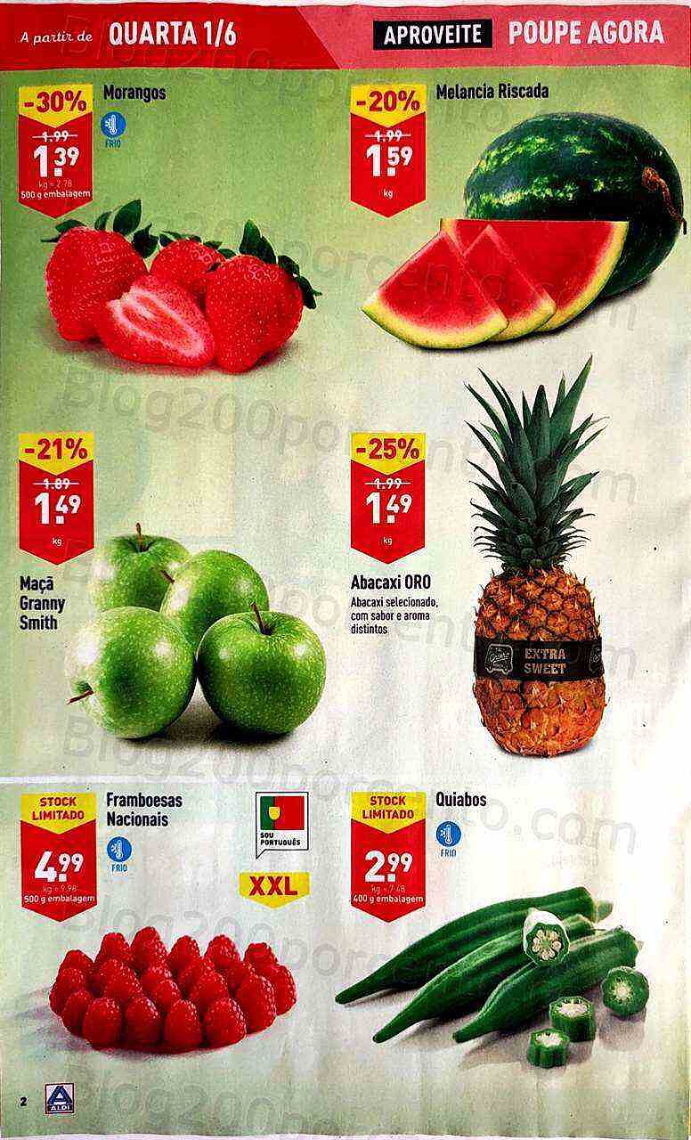 Antevisão Folheto ALDI Promoções de 1 a 7 junho