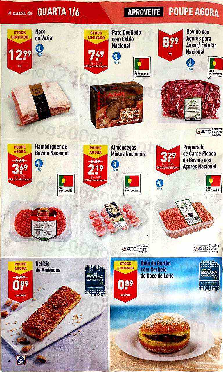 Antevisão Folheto ALDI Promoções de 1 a 7 junho