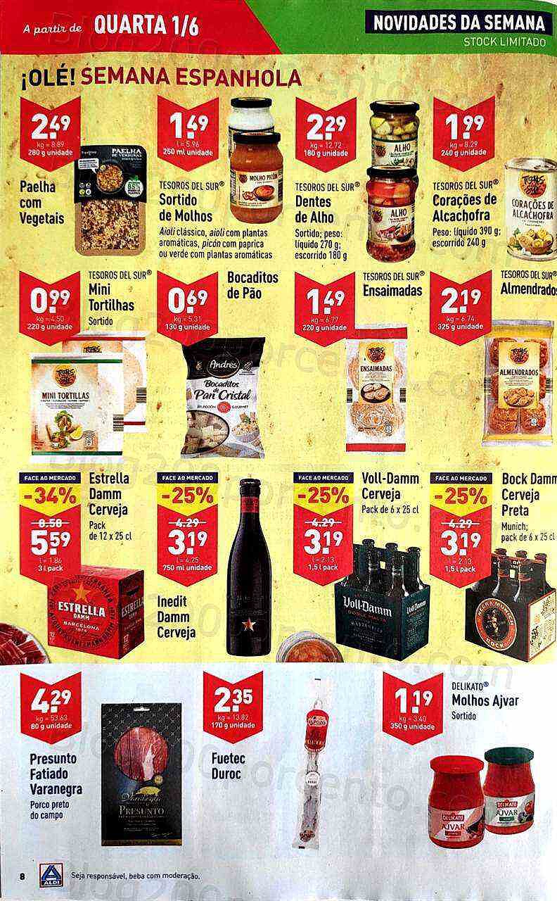 Antevisão Folheto ALDI Promoções de 1 a 7 junho