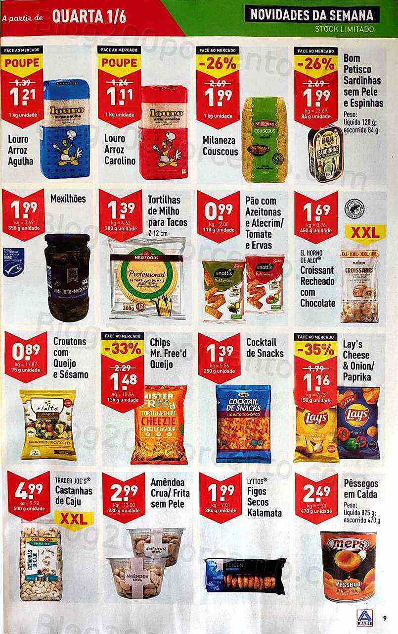 Antevisão Folheto ALDI Promoções de 1 a 7 junho