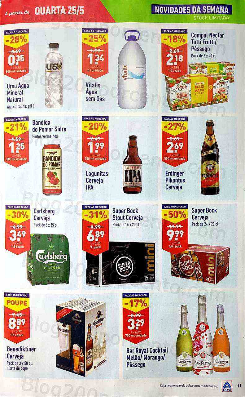 Antevisão Folheto ALDI Promoções de 25 a 31 maio