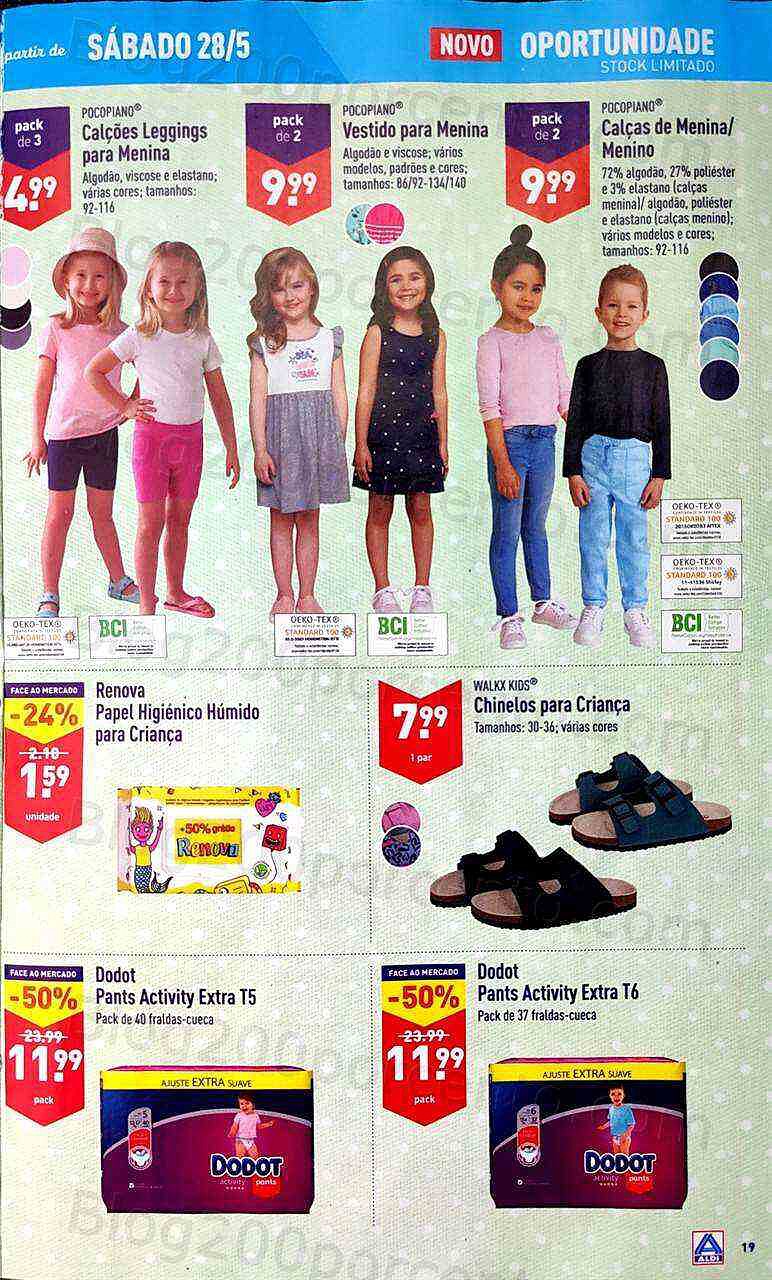Antevisão Folheto ALDI Promoções de 25 a 31 maio