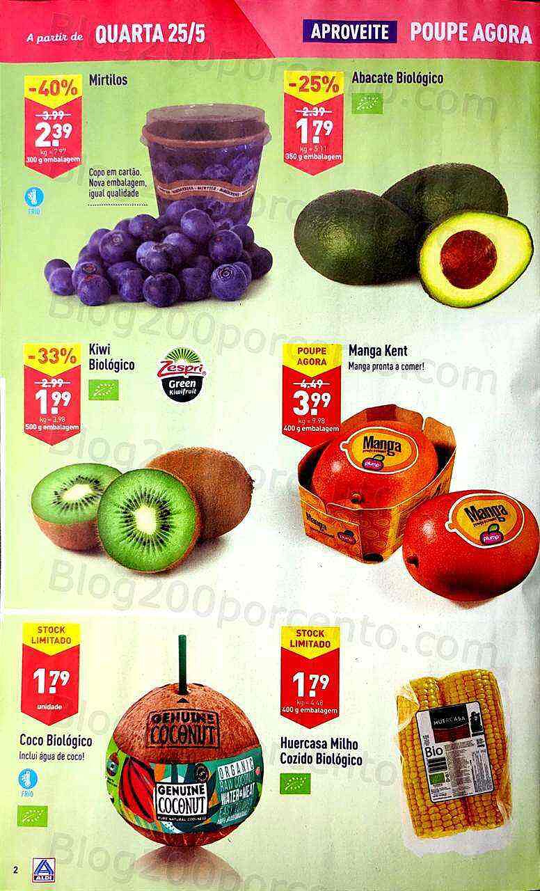 Antevisão Folheto ALDI Promoções de 25 a 31 maio