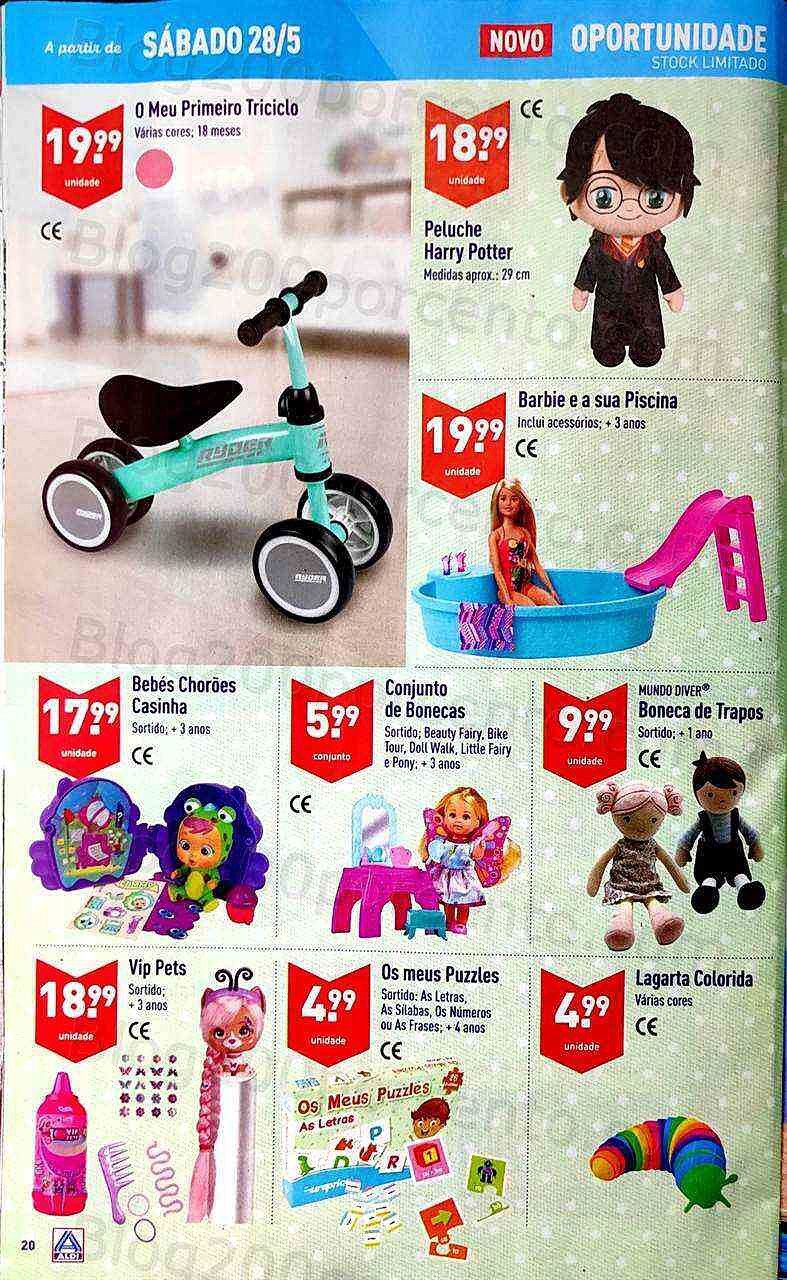 Antevisão Folheto ALDI Promoções de 25 a 31 maio
