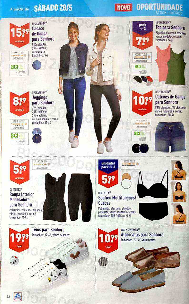 Antevisão Folheto ALDI Promoções de 25 a 31 maio