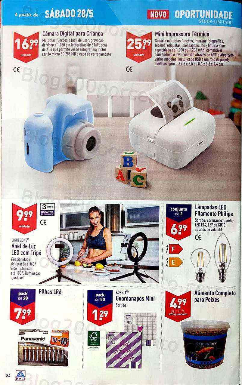 Antevisão Folheto ALDI Promoções de 25 a 31 maio