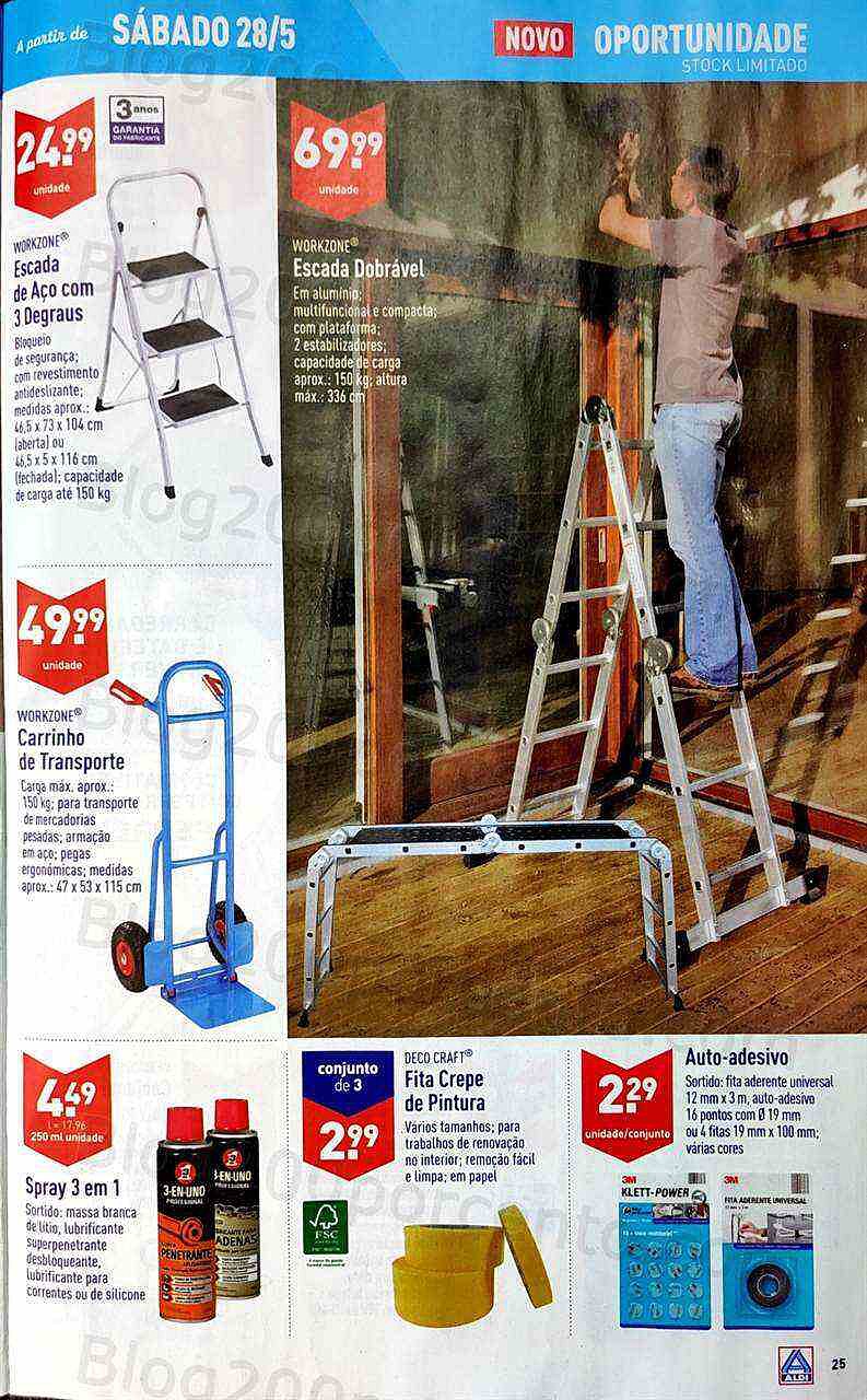 Antevisão Folheto ALDI Promoções de 25 a 31 maio