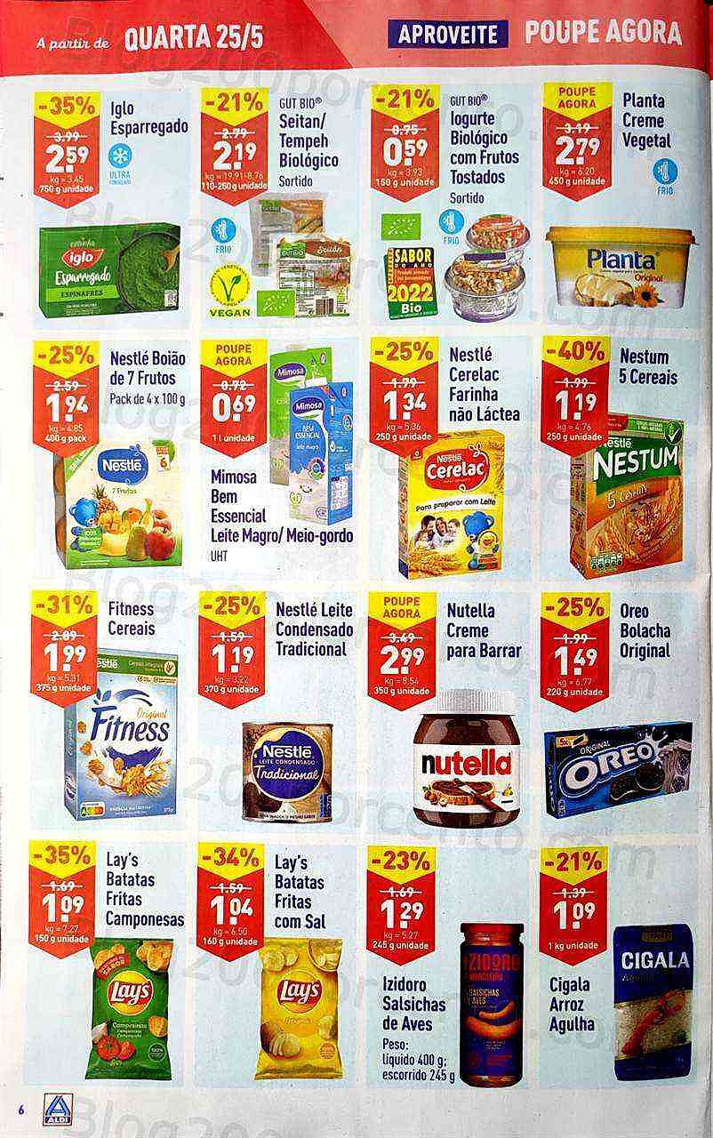 Antevisão Folheto ALDI Promoções de 25 a 31 maio