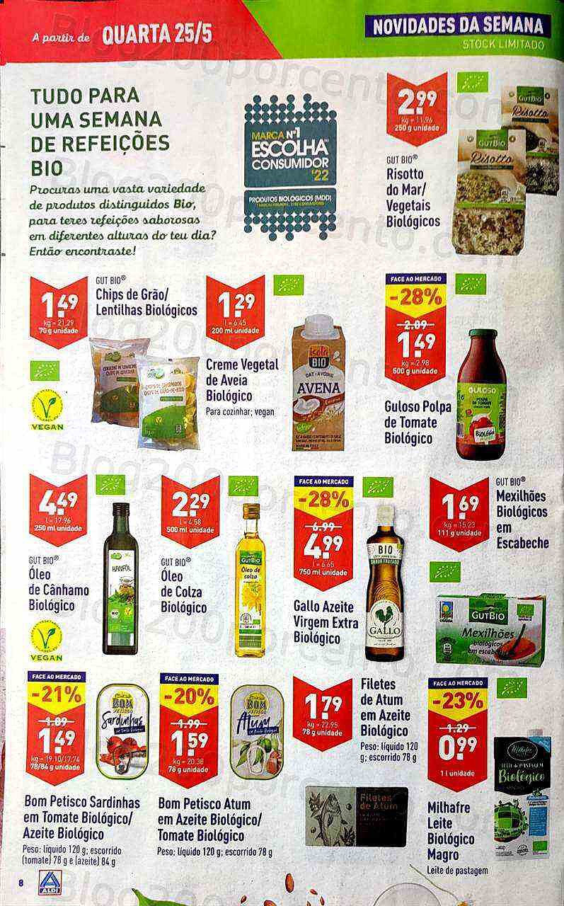 Antevisão Folheto ALDI Promoções de 25 a 31 maio
