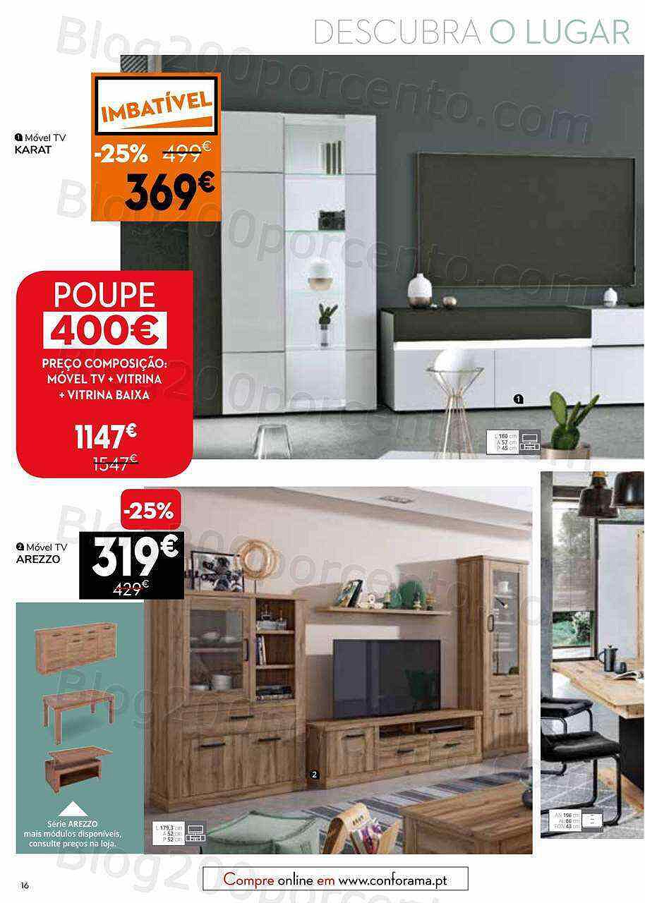 Antevisão Folheto CONFORAMA Promoções de 1 a 20 junho