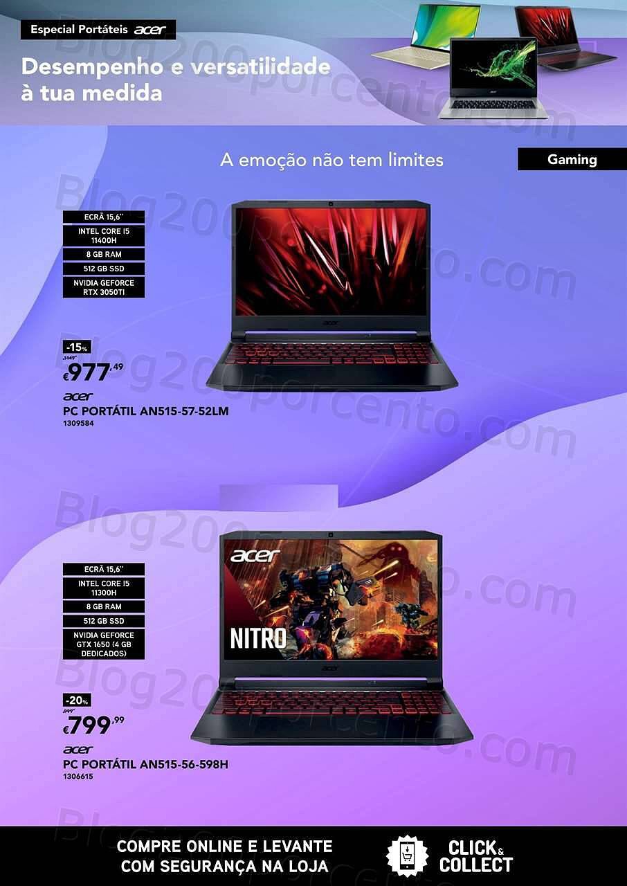 Antevisão Folheto RADIO POPULAR Especial Acer