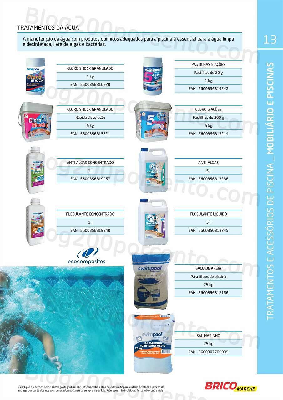 Antevisão Folheto BRICOMARCHÉ Catálogo Jardim 2022