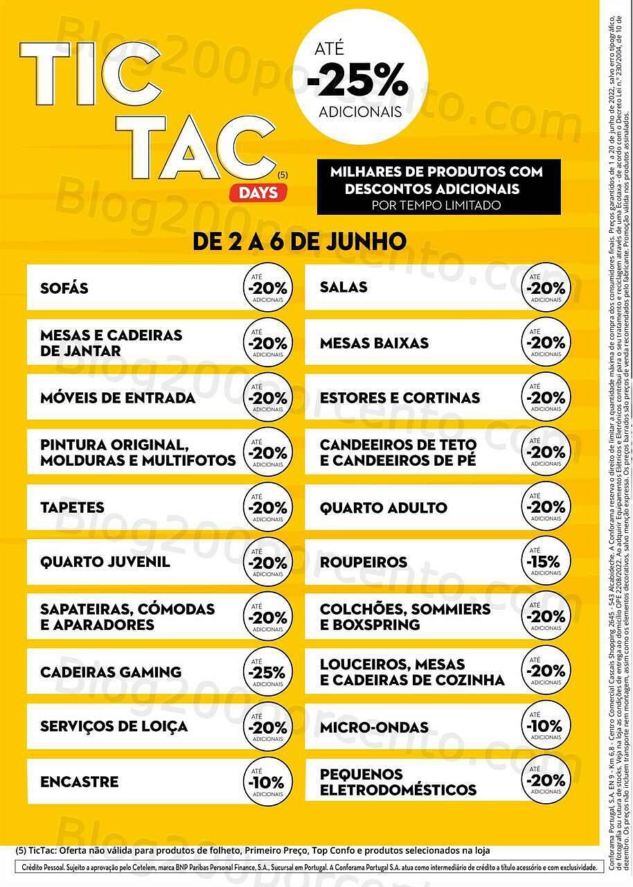 Antevisão Folheto CONFORAMA Promoções de 1 a 20 junho