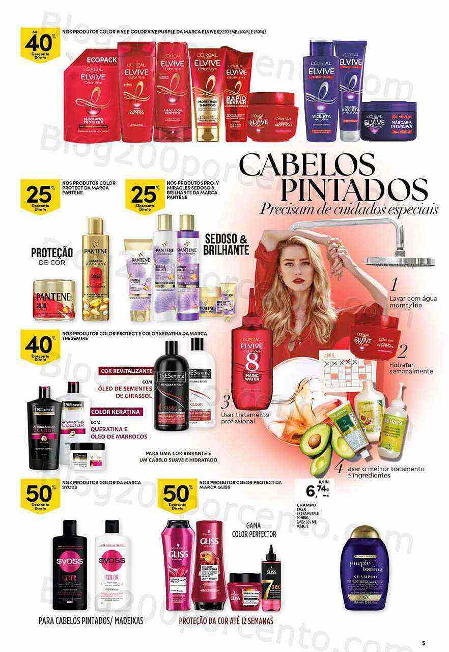 Antevisão Folheto CONTINENTE Especial Cabelos de 17 a 29 maio