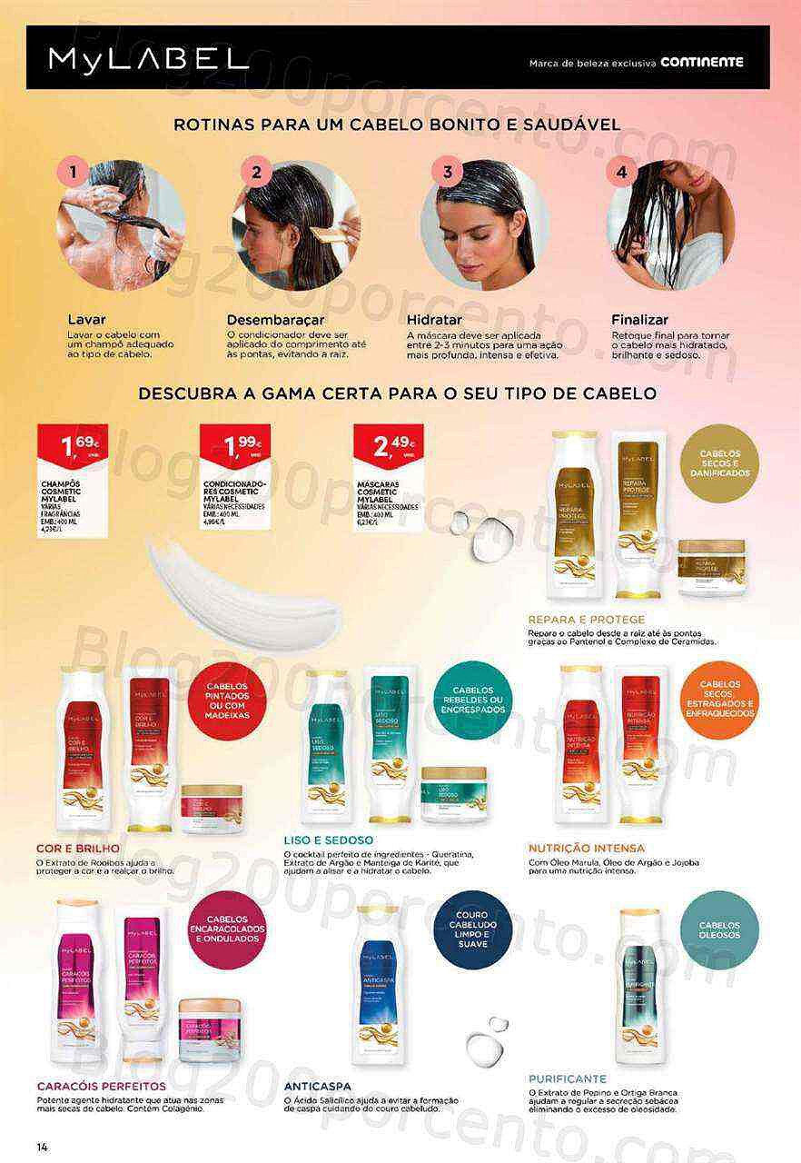 Antevisão Folheto CONTINENTE Especial Cabelos de 17 a 29 maio