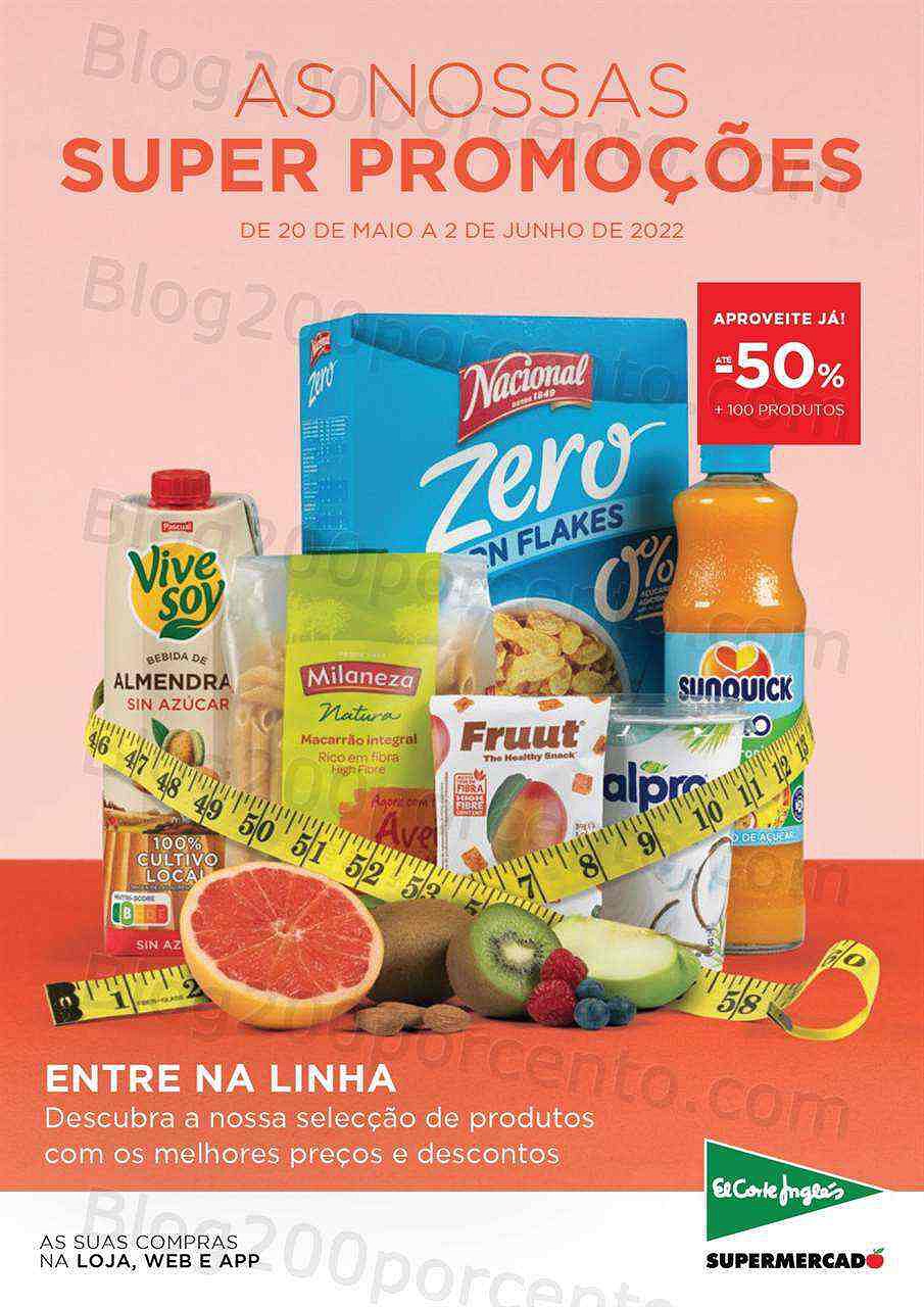 Antevisão Folheto EL CORTE INGLÉS Promoções de 20 maio a 2 junho
