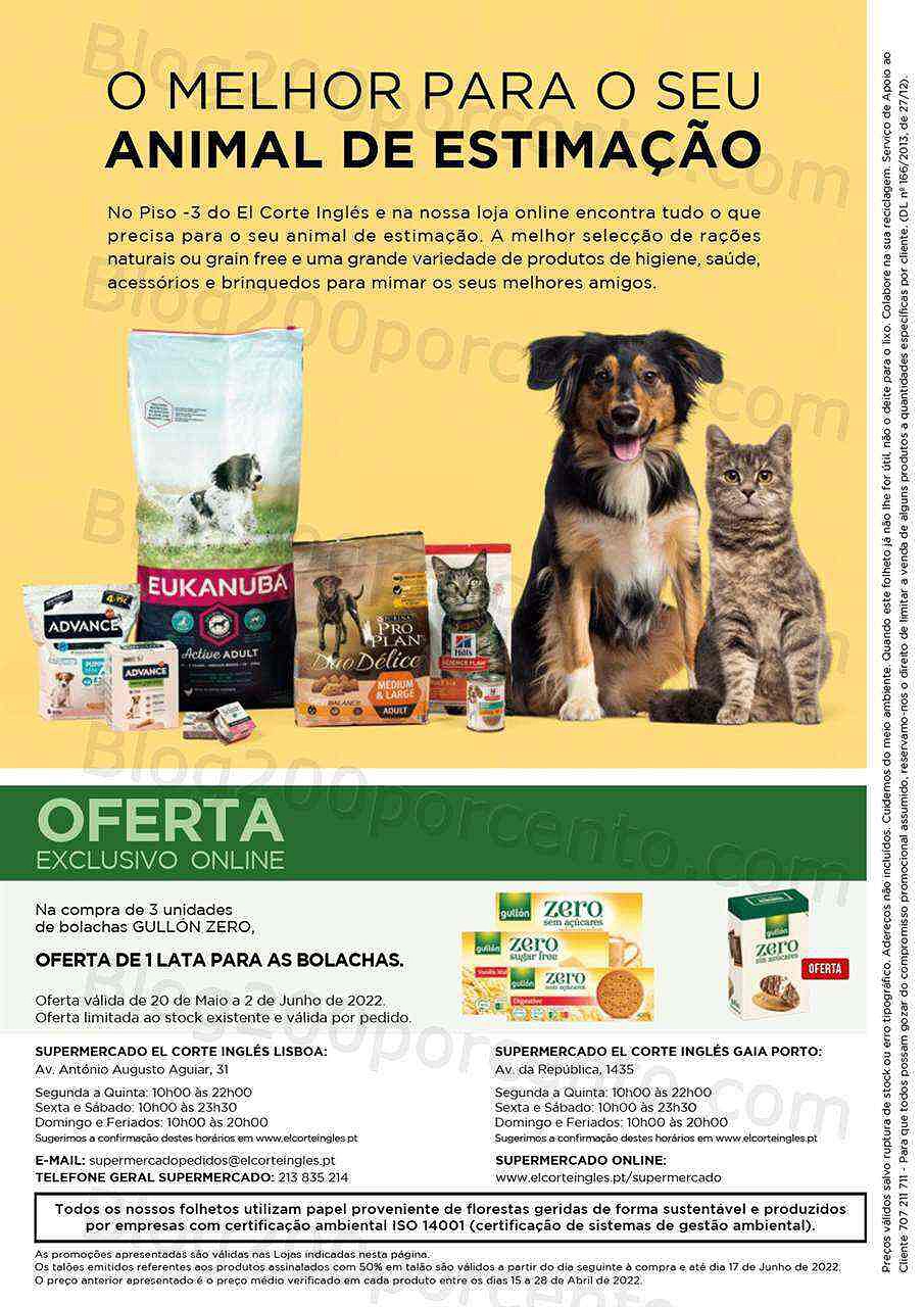 Antevisão Folheto EL CORTE INGLÉS Promoções de 20 maio a 2 junho