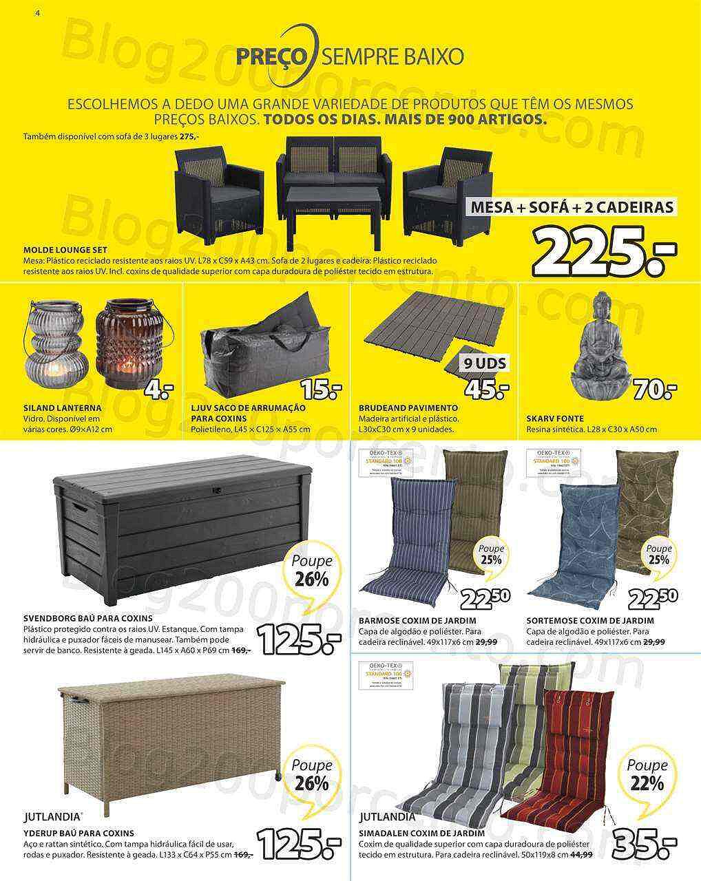 Antevisão Folheto JYSK Promoções de 12 a 25 maio