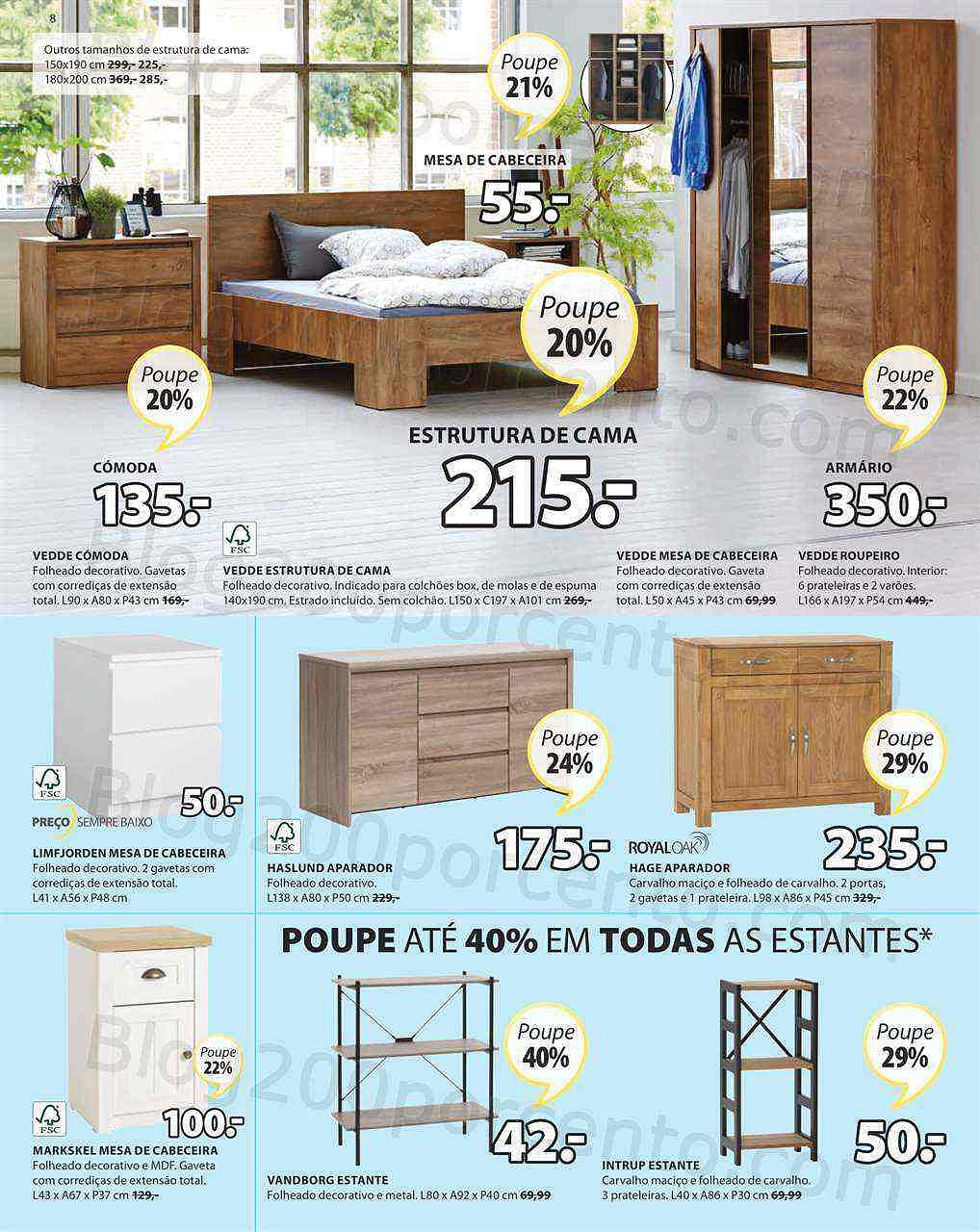 Antevisão Folheto JYSK Promoções de 12 a 25 maio