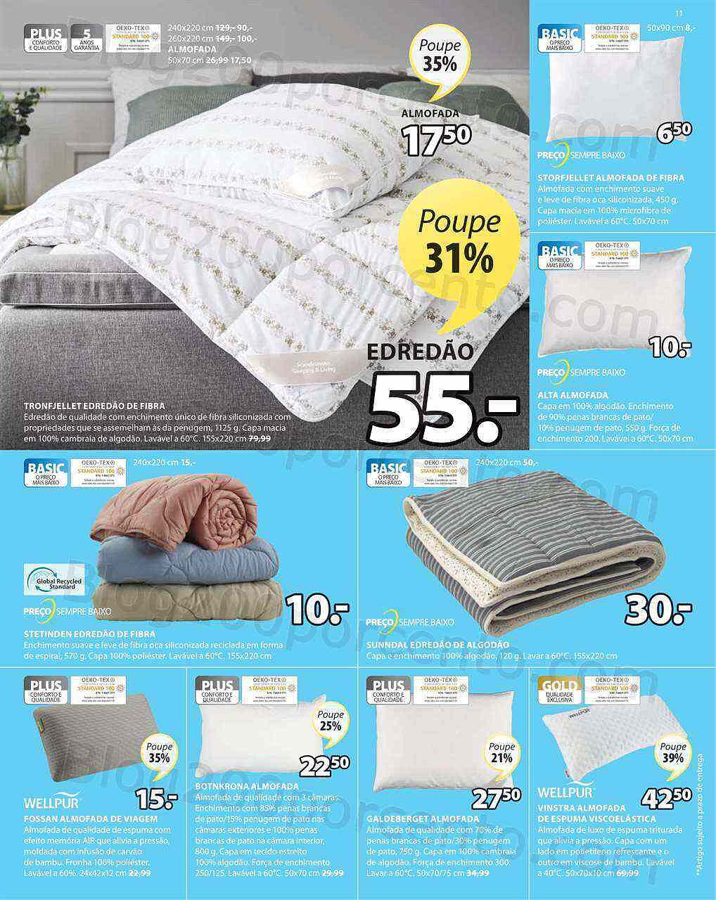 Antevisão Folheto JYSK Promoções de 12 a 25 maio