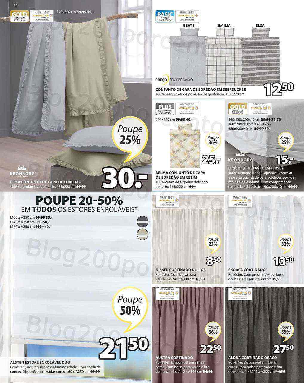 Antevisão Folheto JYSK Promoções de 12 a 25 maio