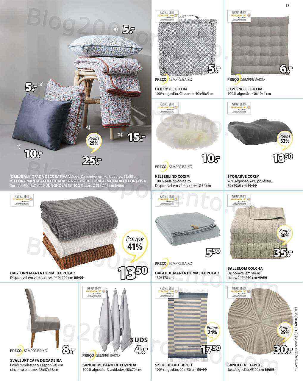 Antevisão Folheto JYSK Promoções de 12 a 25 maio