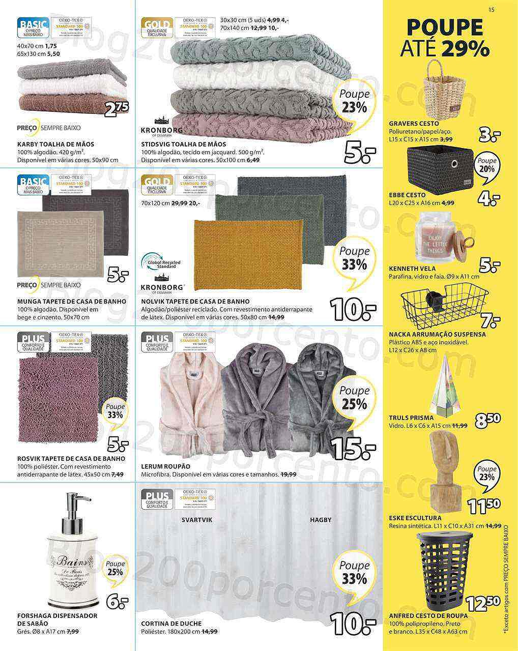 Antevisão Folheto JYSK Promoções de 12 a 25 maio