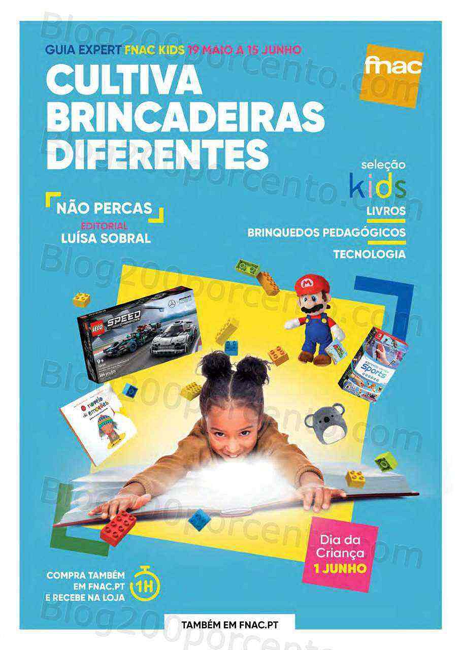 Antevisão Folheto Fnac Kids Dia da Criança