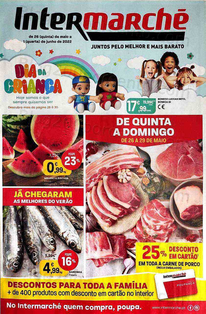 Antevisão Folheto INTERMARCHÉ Super 26 maio a 1 junho