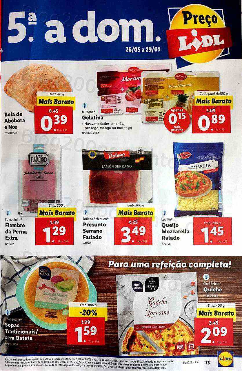 Antevisão Folheto LIDL Promoções de 23 a 29 maio