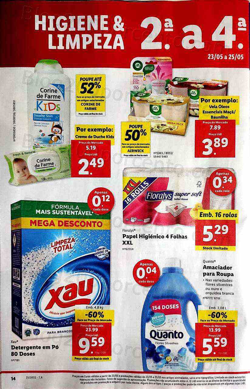 Antevisão Folheto LIDL Promoções de 23 a 29 maio