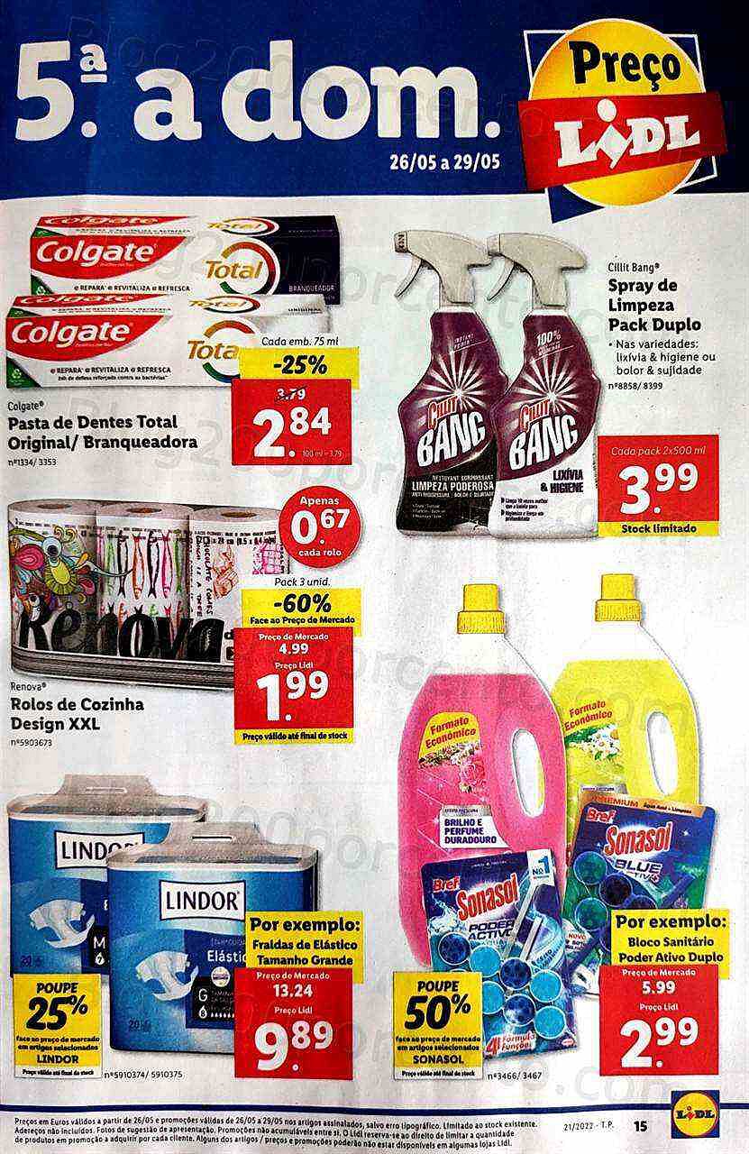Antevisão Folheto LIDL Promoções de 23 a 29 maio