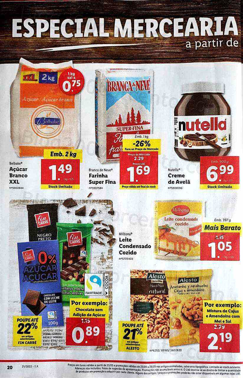 Antevisão Folheto LIDL Promoções de 23 a 29 maio