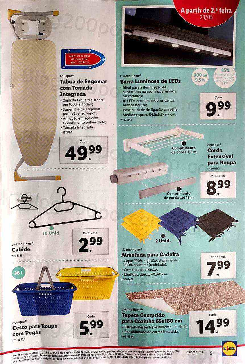 Antevisão Folheto LIDL Promoções de 23 a 29 maio